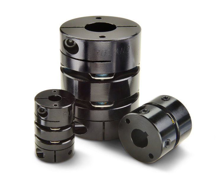 Disc couplings for test, measurement and inspection systems